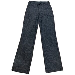 Lululemon Relaxed Fit Pant Waist 28” Inseam 32" Heathered Gray Luon Drawstring